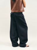 BLACK MOM PANTS