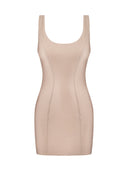 NUDE BODYCON DRESS