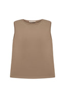 JERSEY MOCHA PRINT