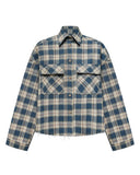 BLUE PLAID SHIRT