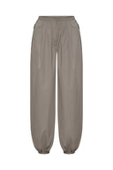 GRAY ZIP PANTS