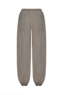 GRAY ZIP PANTS