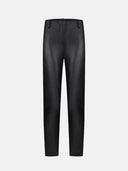 BLACK LEATHER VENEERS - Blastout
