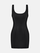 BLACK MINI DRESS - Blastout