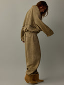 BOMBER KHAKI SILK - Blastout