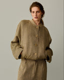 BOMBER KHAKI SILK - Blastout