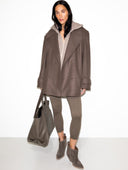 BROWN PEACOAT - Blastout