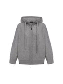 CASHMERE ZIP HOODIE - Blastout