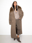 COAT WITH A FUR - Blastout
