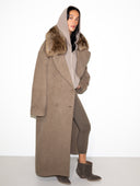 COAT WITH A FUR - Blastout