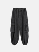 DENIM CARGO PANTS - Blastout