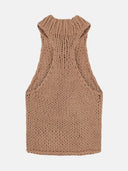 ELONGATED BEIGE TOP - Blastout
