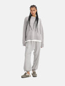 GRAY CASHMERE JUMPER - Blastout