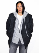 GRAY PEACOAT - Blastout