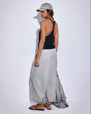 GRAY ZIP PANTS - Blastout