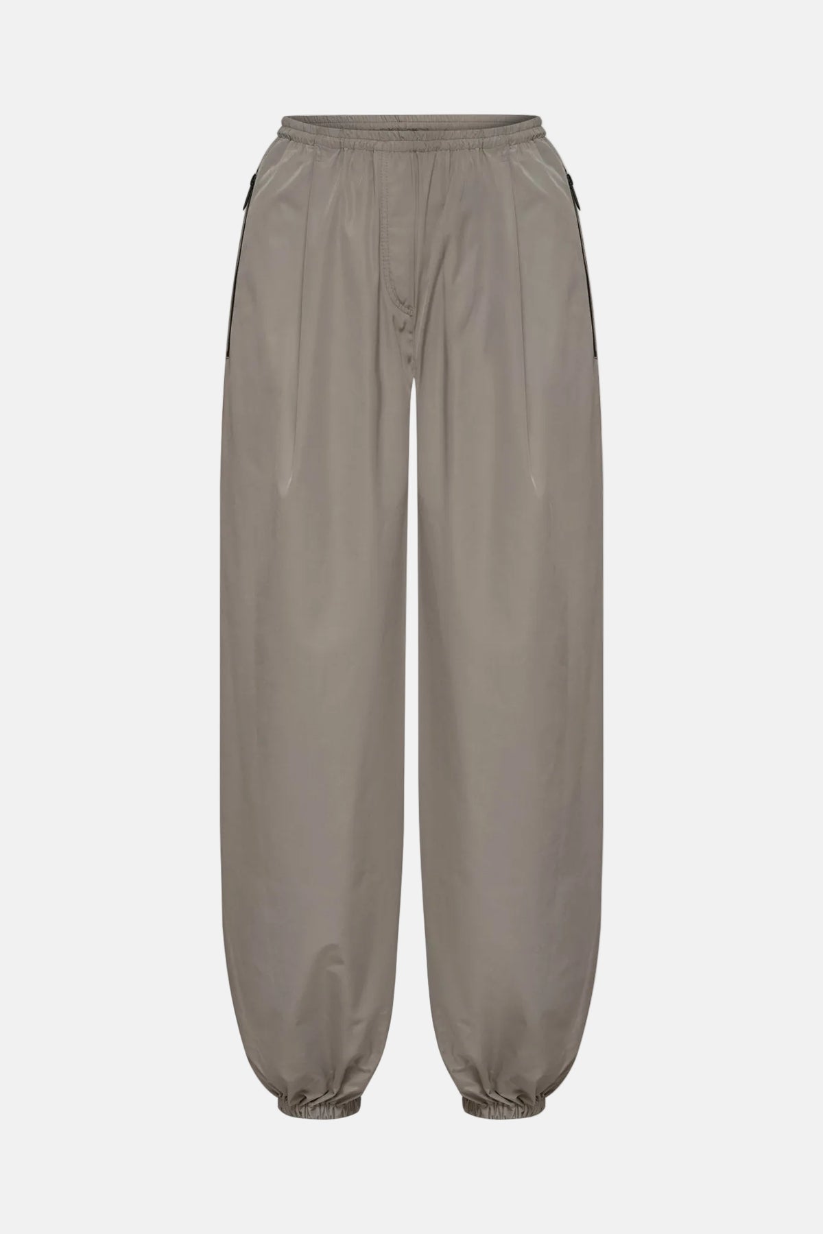 GRAY ZIP PANTS - Blastout