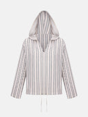 HOODIE BLUE STRIPES - Blastout