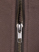HOODIE BROWN ZIP - Blastout