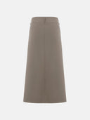 KHAKI SKIRT - Blastout