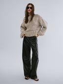 LEATHER PANTS - Blastout