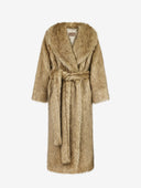 LONG FAUX FUR COAT - Blastout