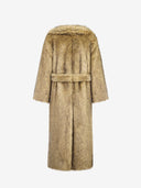 LONG FAUX FUR COAT - Blastout