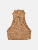 MID LENGHT TOP BEIGE - Blastout