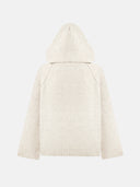 MILK BOUCLE HOODIE - Blastout