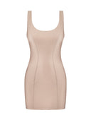 NUDE BODYCON DRESS - Blastout