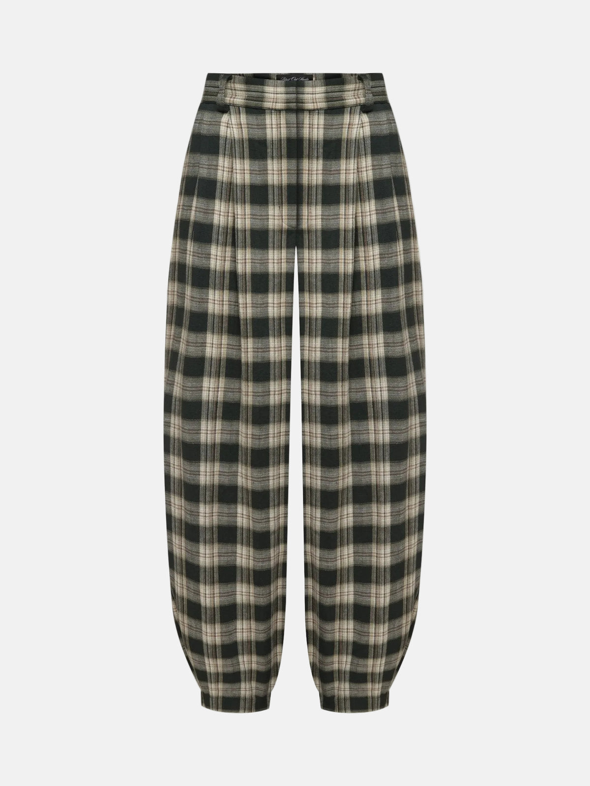 PLAID BAGGY PANTS - Blastout