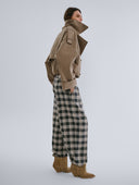 PLAID BAGGY PANTS - Blastout