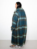 PLAID BLUE COAT - Blastout
