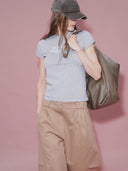 SLIM GRAY T - SHIRT - Blastout