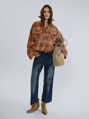 TERRACOTTA PLAID SHIRT - Blastout