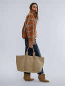 TERRACOTTA PLAID SHIRT - Blastout