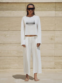 WHITE DRIFT TRICOT - Blastout