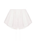 WHITE TRICOT SHORTS - Blastout